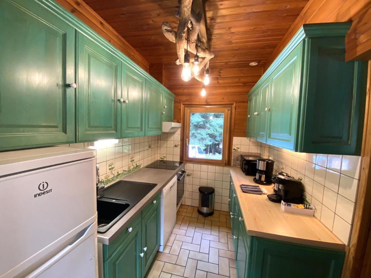 Le Fishing Lodge Chalet En Bois Avec Bain Nordique ラ・ブレス エクステリア 写真