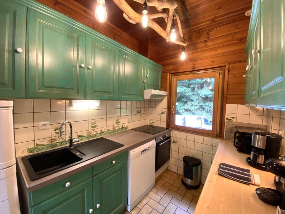 Le Fishing Lodge Chalet En Bois Avec Bain Nordique ラ・ブレス エクステリア 写真