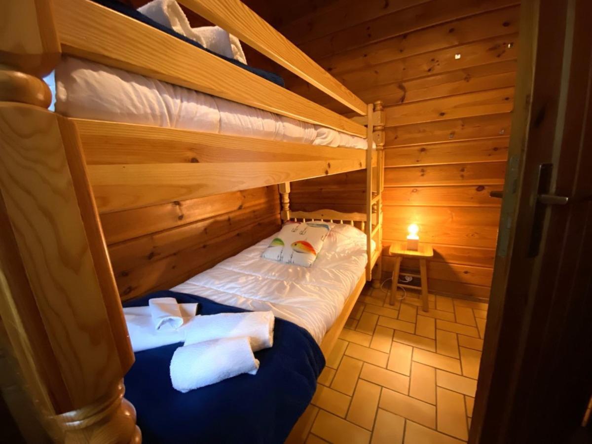 Le Fishing Lodge Chalet En Bois Avec Bain Nordique ラ・ブレス エクステリア 写真